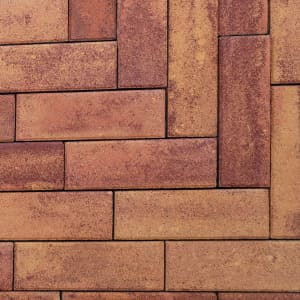 Тротуарная плитка Квадриум Паркет Color mix Светлый листопад 240х80х60