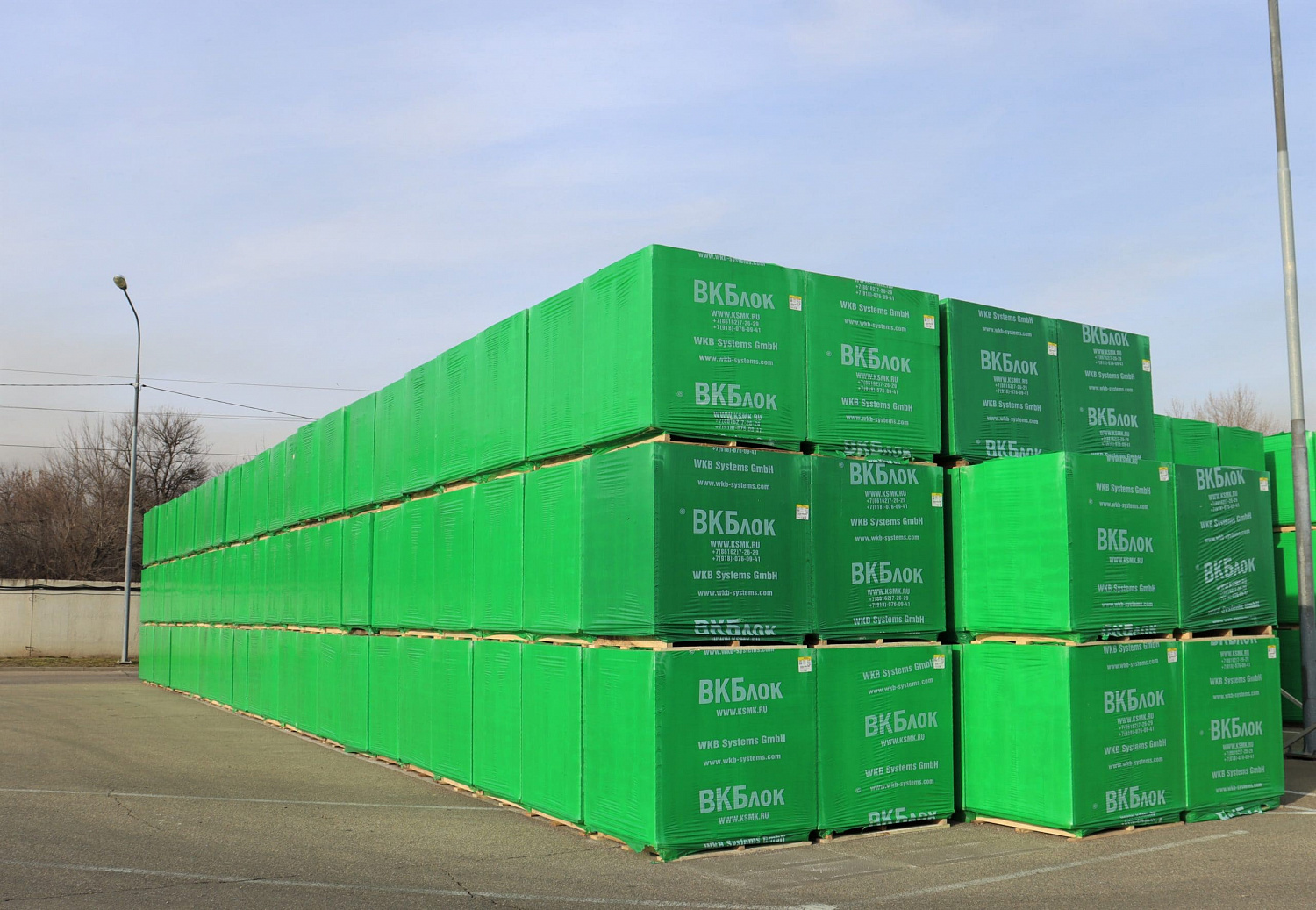 Газобетонные блоки ВКБлок D500 625х300х250 стеновые